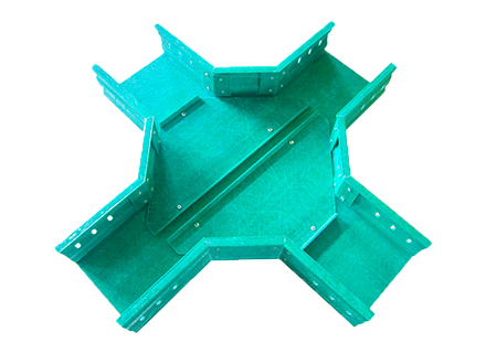 玻璃鋼電纜橋架水平四通 玻璃鋼電纜橋架水平四通